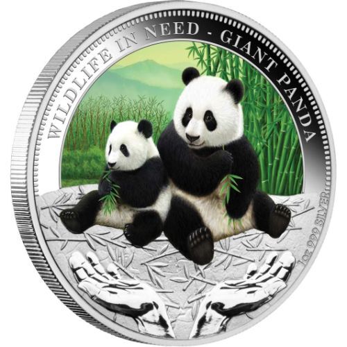 2011 Giant Panda 1oz Silver Proof Coin