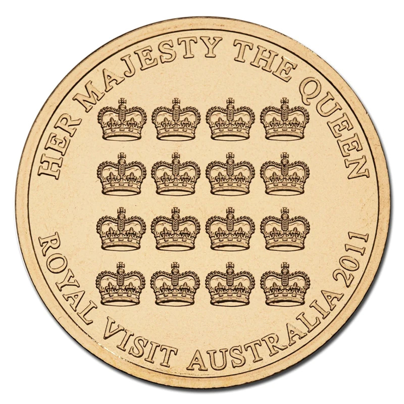 2011 $5 Queen's Visit Australia