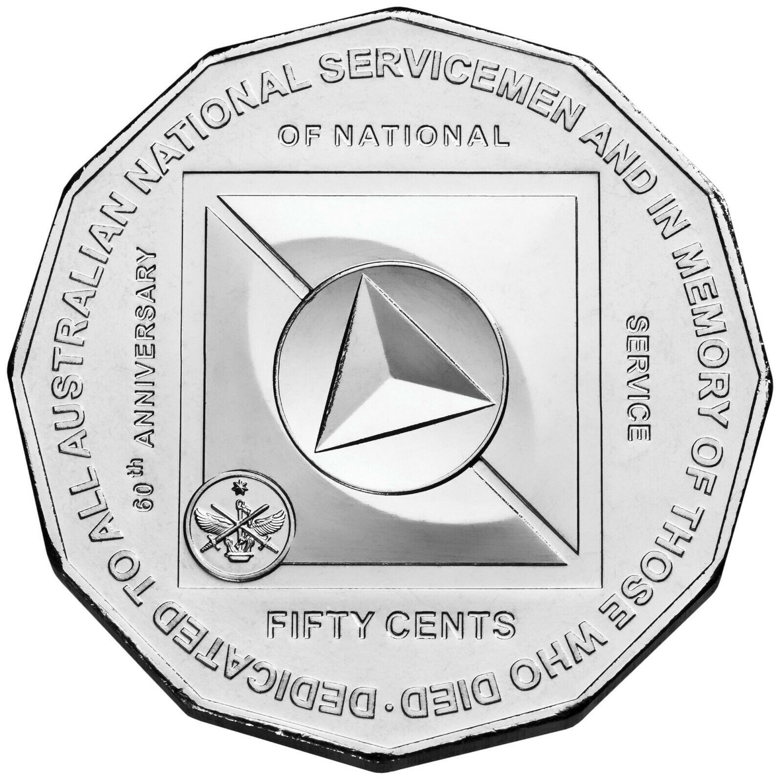 2011 50c 60th Anniversary of National Service