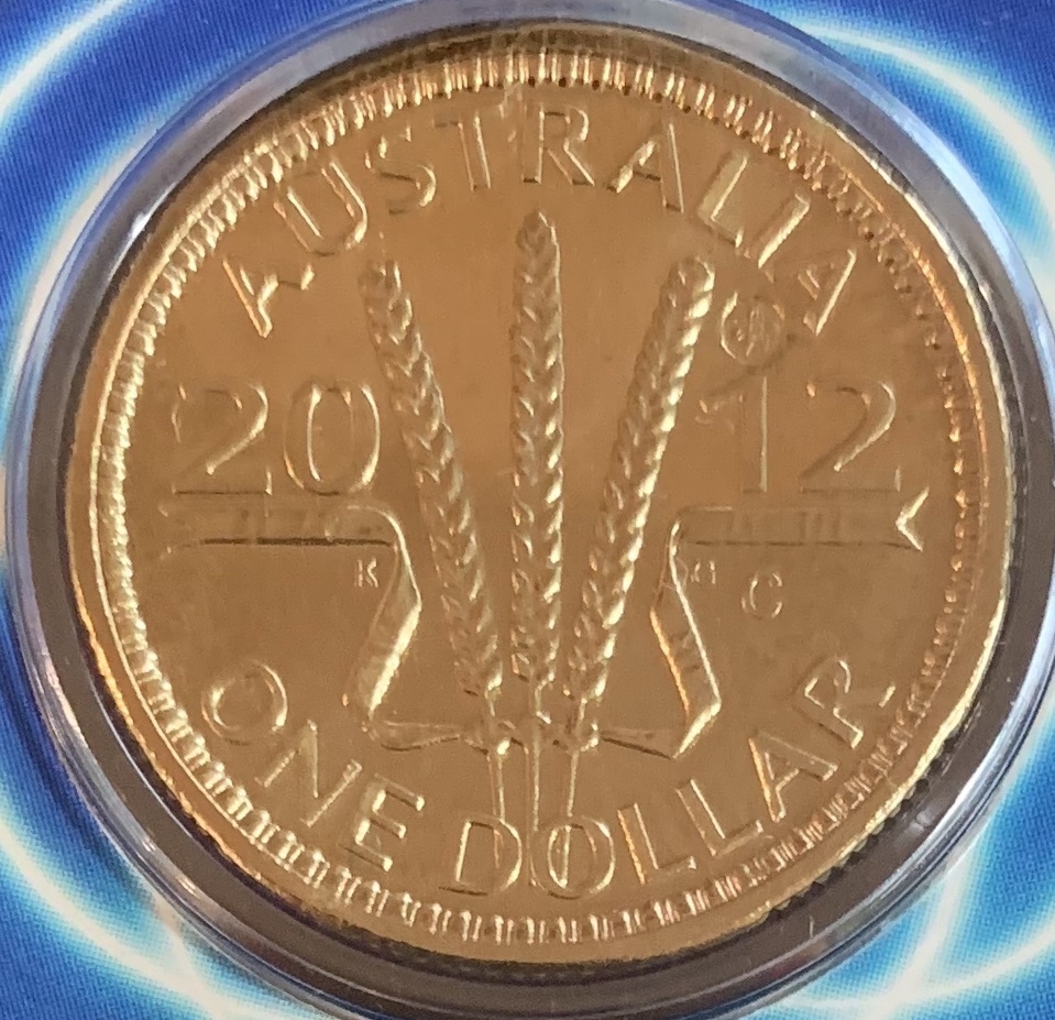 2012 $1 Bluebell Counterstamp C Mintmark