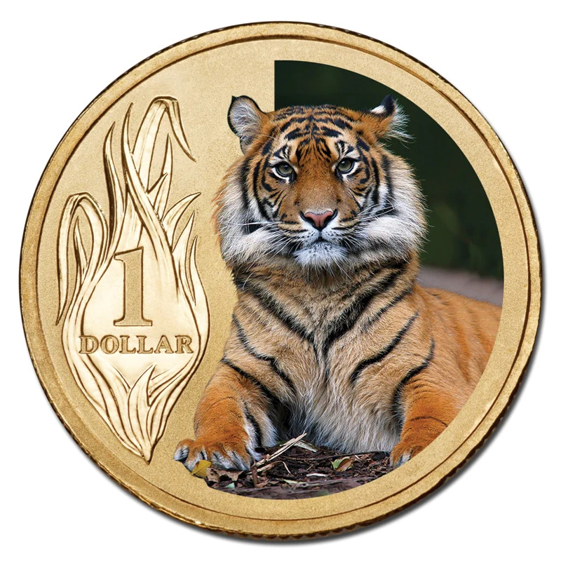 2012 $1 Animals of the Zoo - Sumatran Tiger