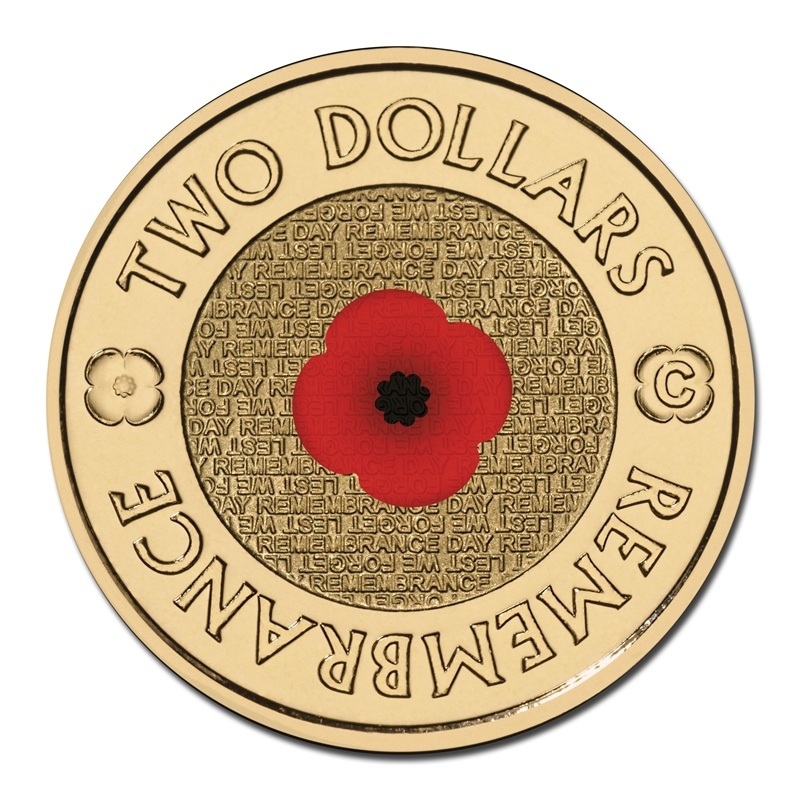 2012 - C Mintmark Red Poppy Two Dollars