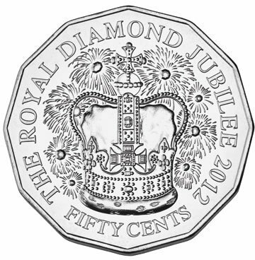 2012 - 50c Diamond Jubilee 