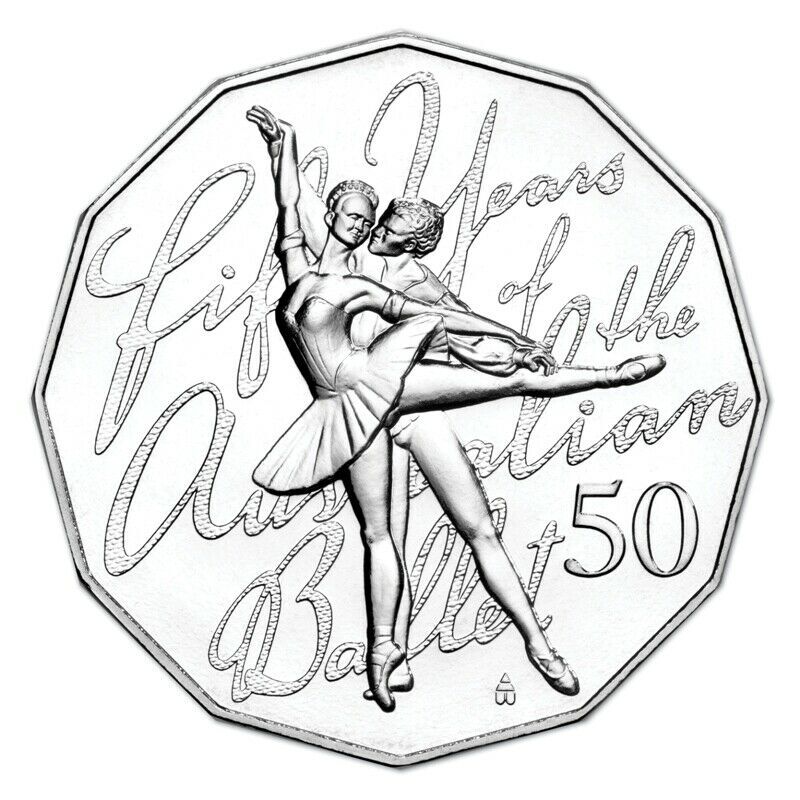 2012 50c 50th Anniversary of the Australian Ballet