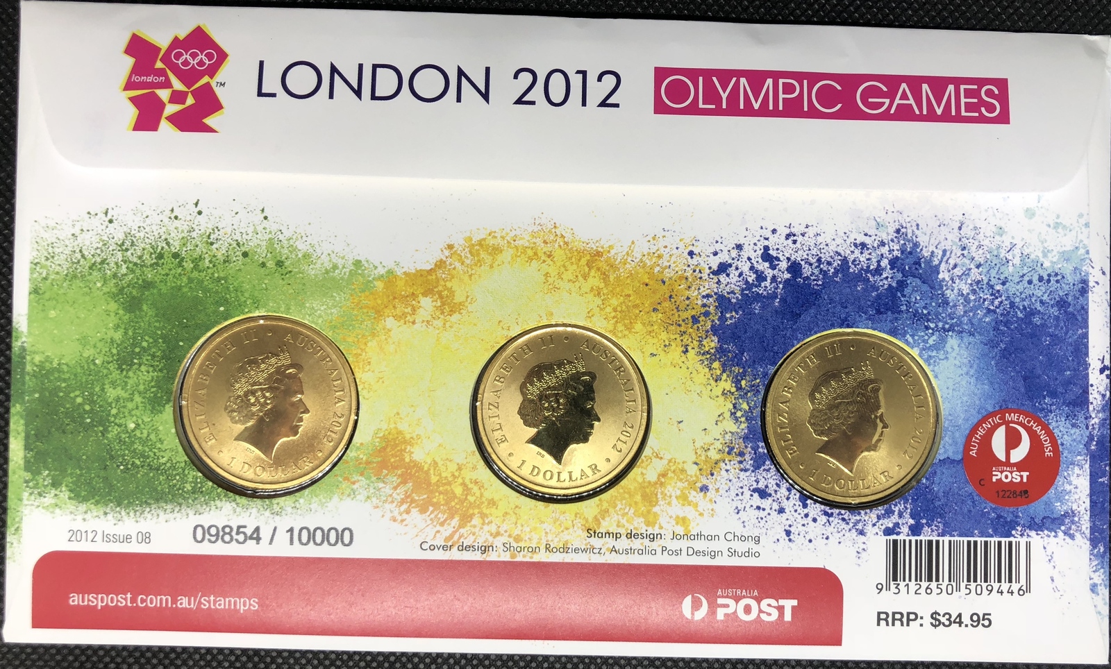 2012 PNC London Olympics 3 coins