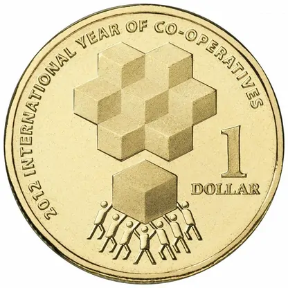 2012 $1 International Year of Co-operatives PNC
