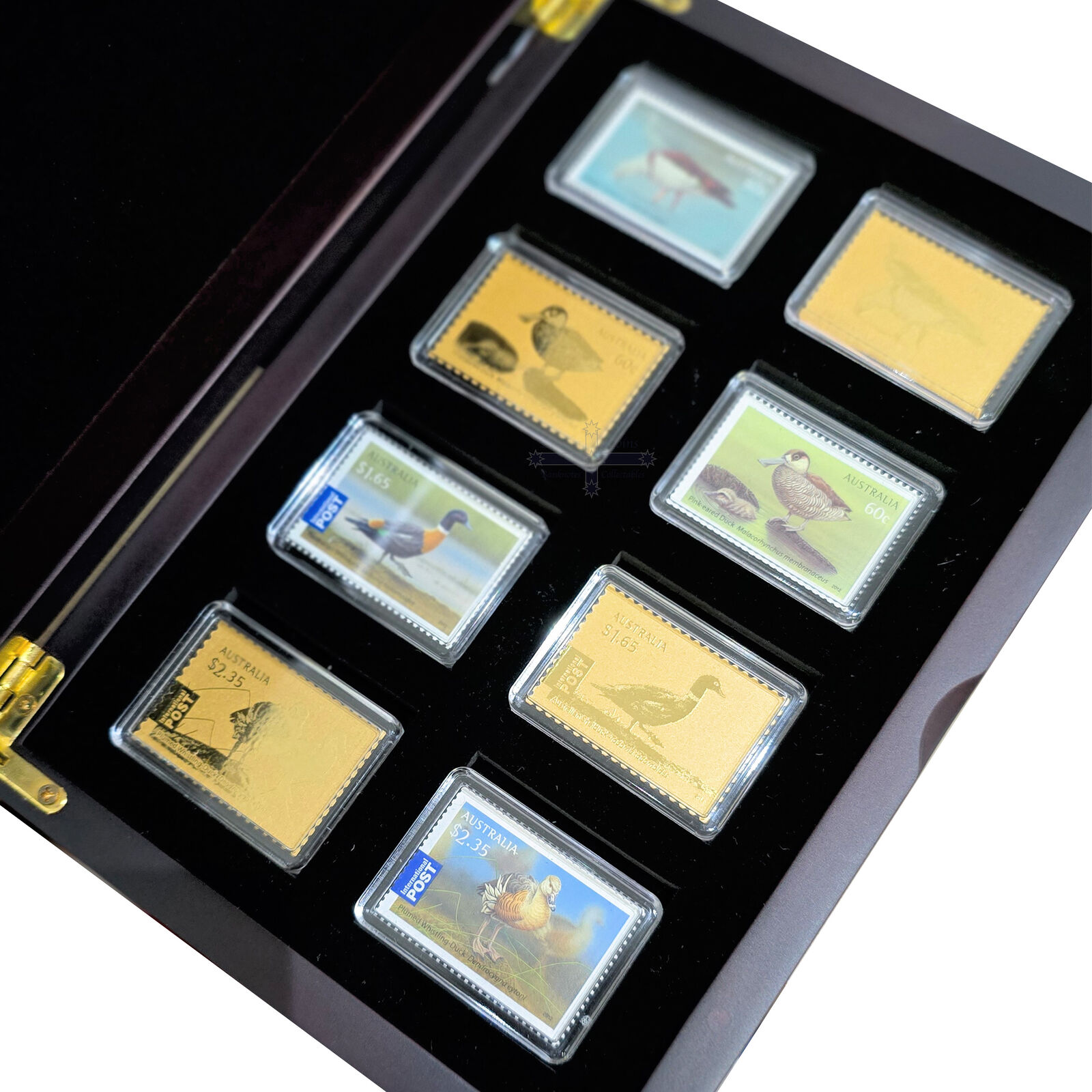2012 Australian Waterbirds Gold Foil Stamp Set