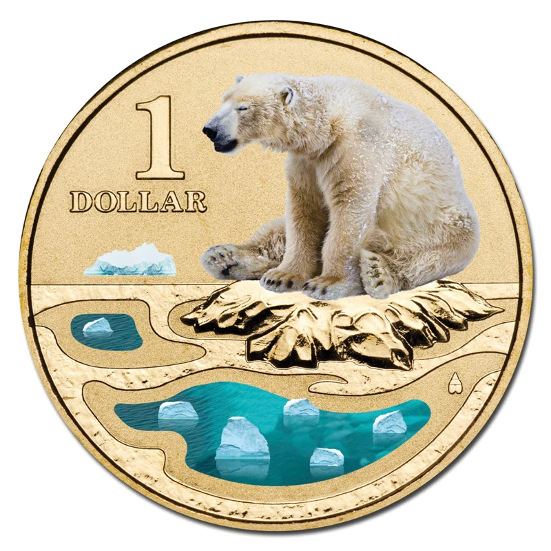 2013 $1 Polar Series - Polar Bear