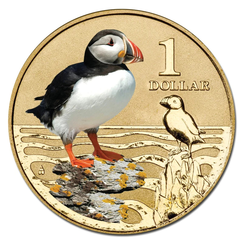 2013 $1 Polar Series - Atlantic Puffin
