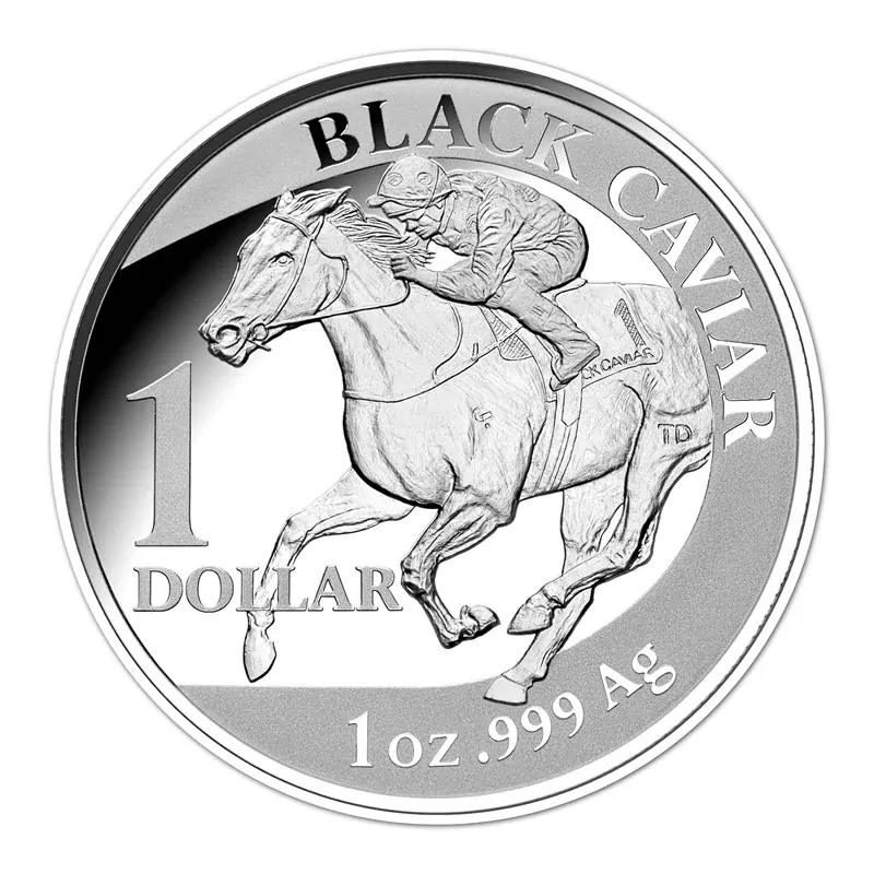 2013 1oz Black Caviar Perfection - Silver Proof Coin