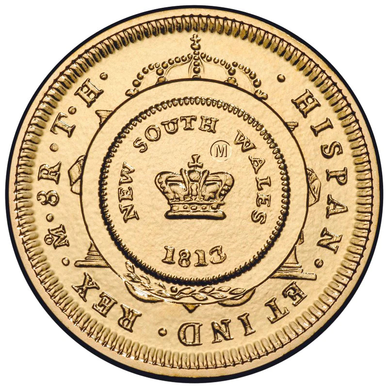 2013 $1 Holey Dollar & Dump "M" Mintmark Mint 