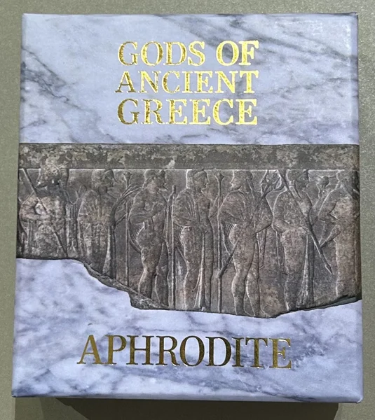 2013 2oz Silver - Gods of Ancient Greece - Aphrodite Silver Coin in Display