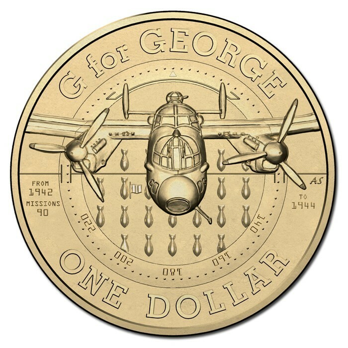 2014 $1 70th anniversary G for George One Dollar