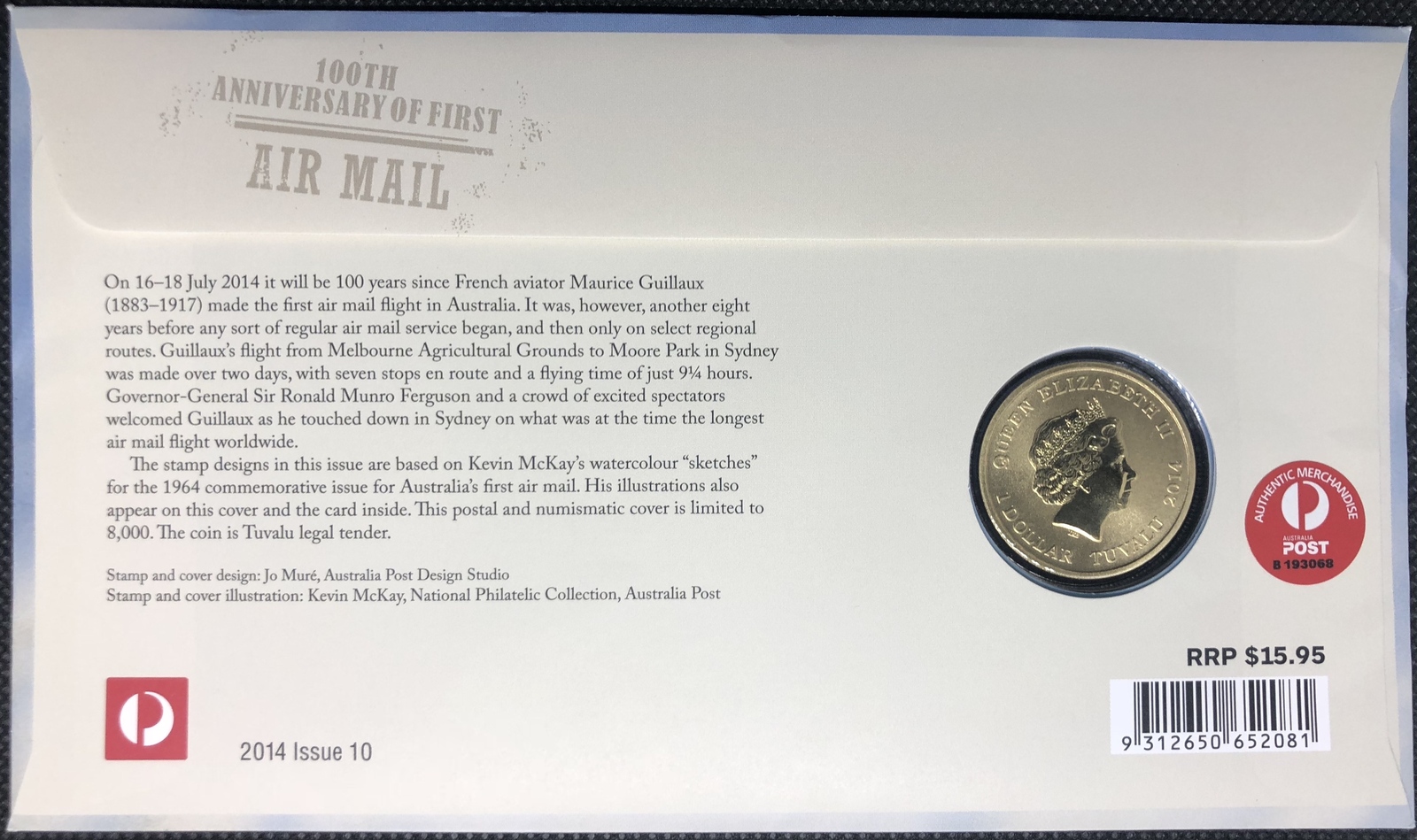 2014 PNC 100th anniversary or Air Mail