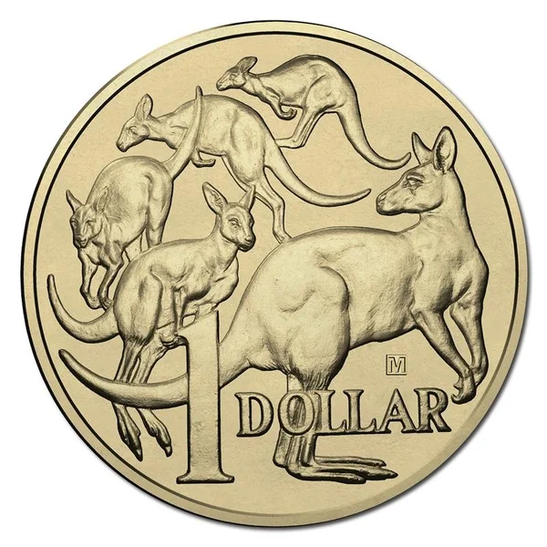 2015 $1 Mob of Roos : 'M' Privy Mark Pocket Collector Card (ANDA Melbourne)