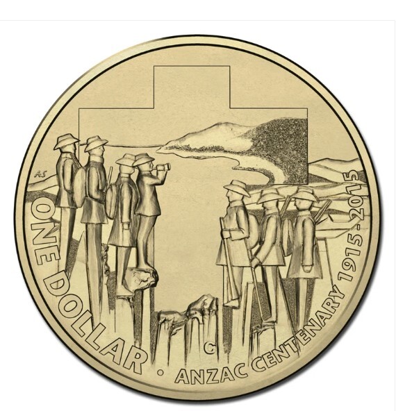 2015 $1 Centenary Anzac Coin