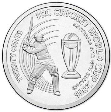 2015 - ICC Cricket World Cup Twenty Cents