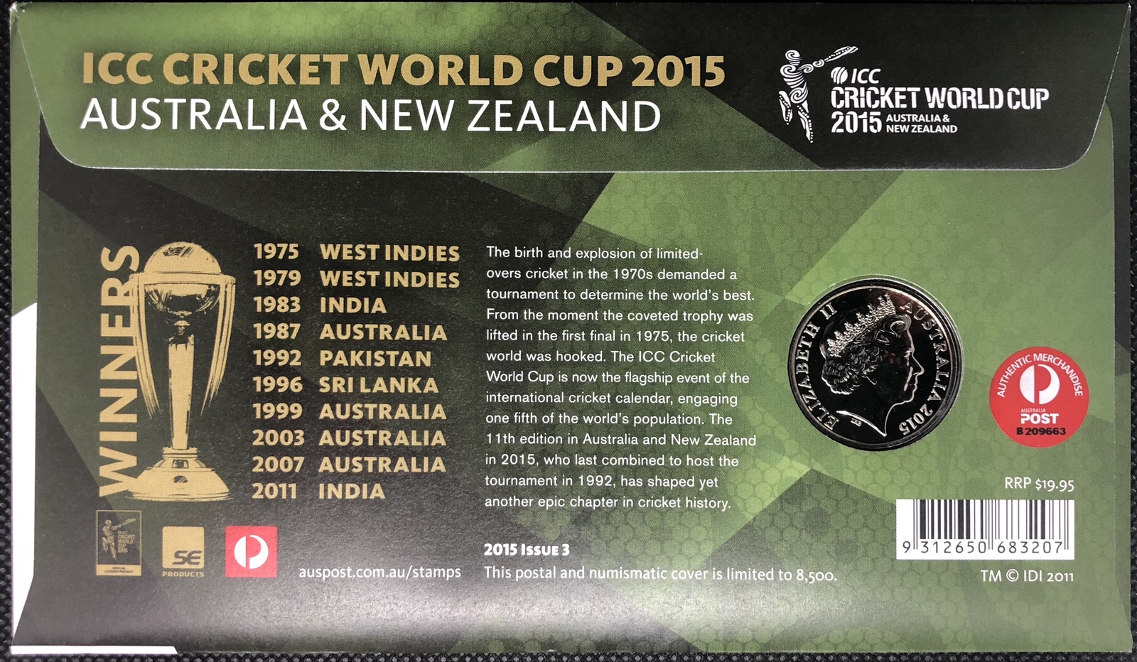 2015 PNC ICC Cricket world cup 