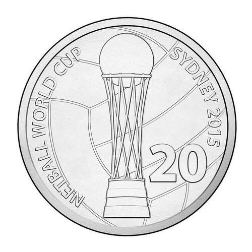 2015 Netball World Cup Sydney 20c coin PNC Limited Edition to 9000 Cost $19.95 