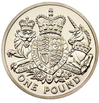 2015 ¬£1 UK Royal Arms Coin