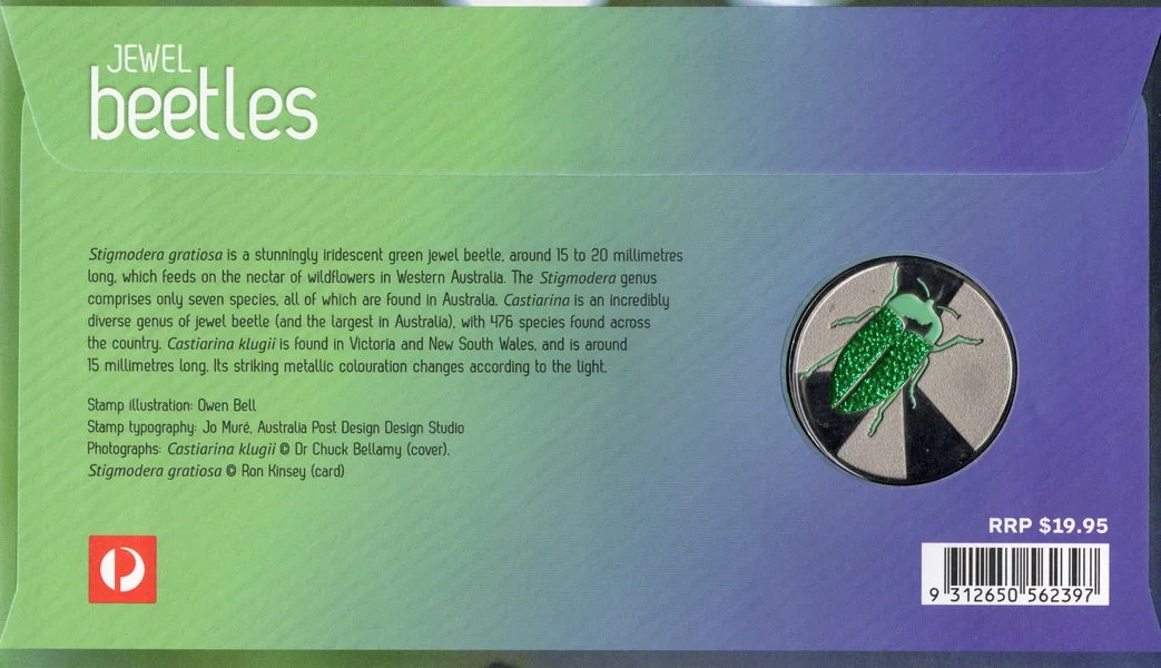 2016 Jewel Beetles Medallion PMC