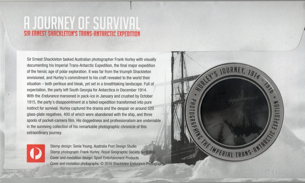 2017 Frank Hurley Photographing the Endurance PMC