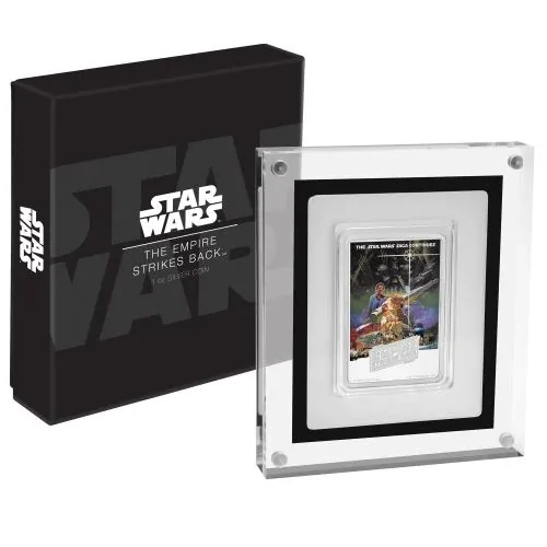 2017 1oz Silver - Star Wars - The Empire Strikes Back 40th Anniversary Coin