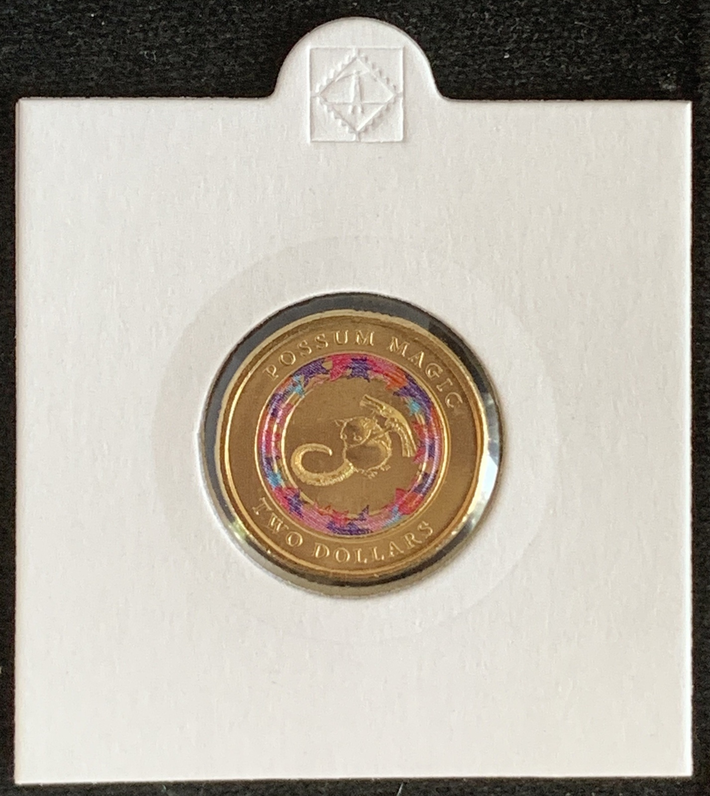 2017 - $2 Possum Magic, Hush Sees her Tail, Purple Coloured Coin