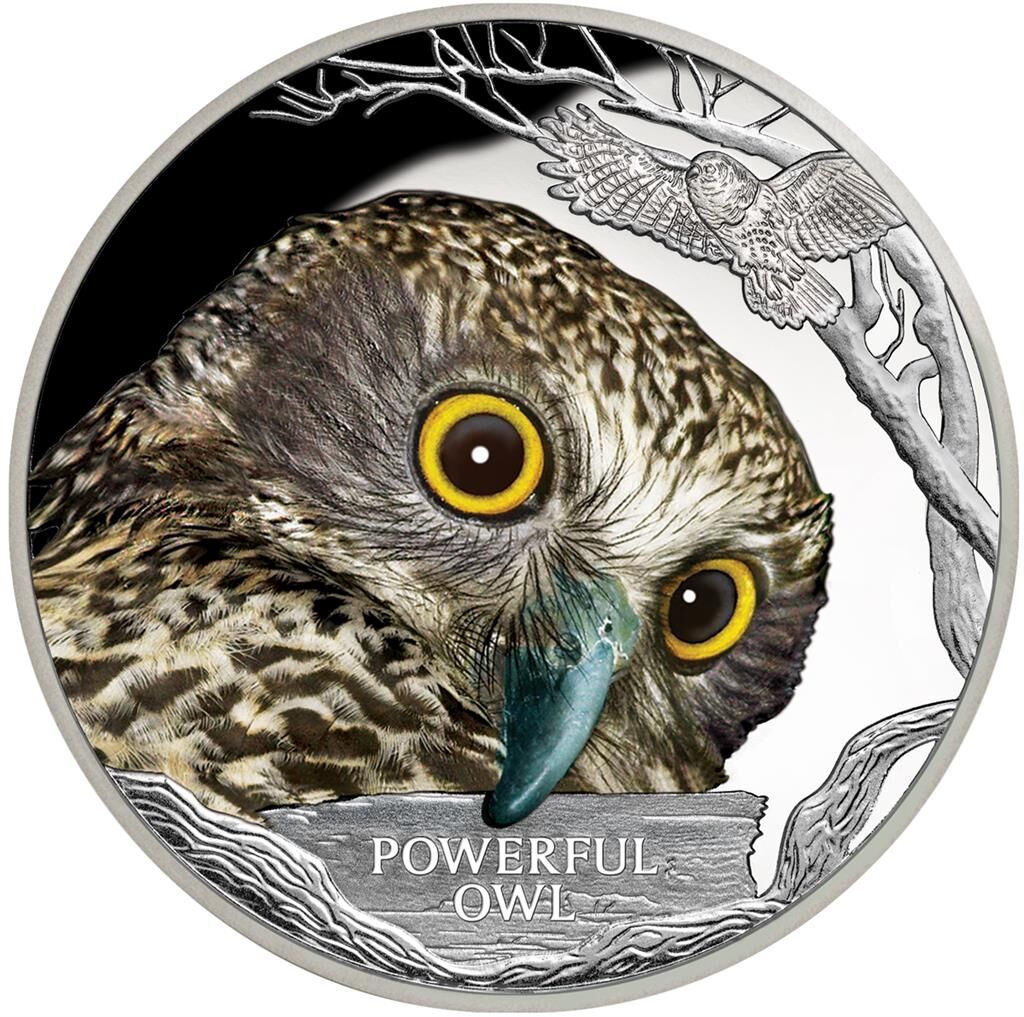 2018 1oz Powerful Owl Silver Proof Coin