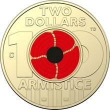 2018 $2 C Mintmark Armistice 