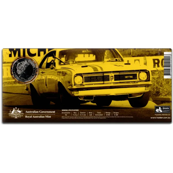 2018 50c Holden High Octane 1970 HT Monaro GTS 350