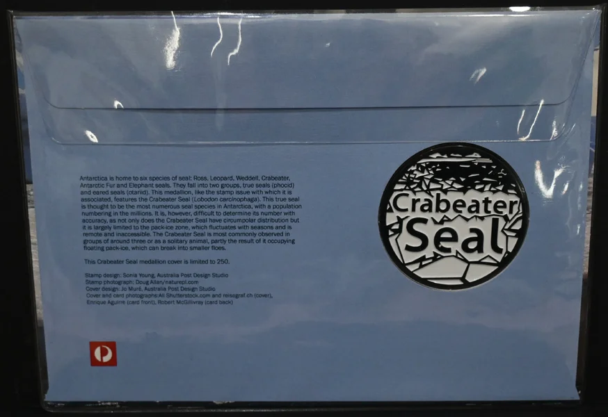 2018 Crabeater Seal Medallion PMC