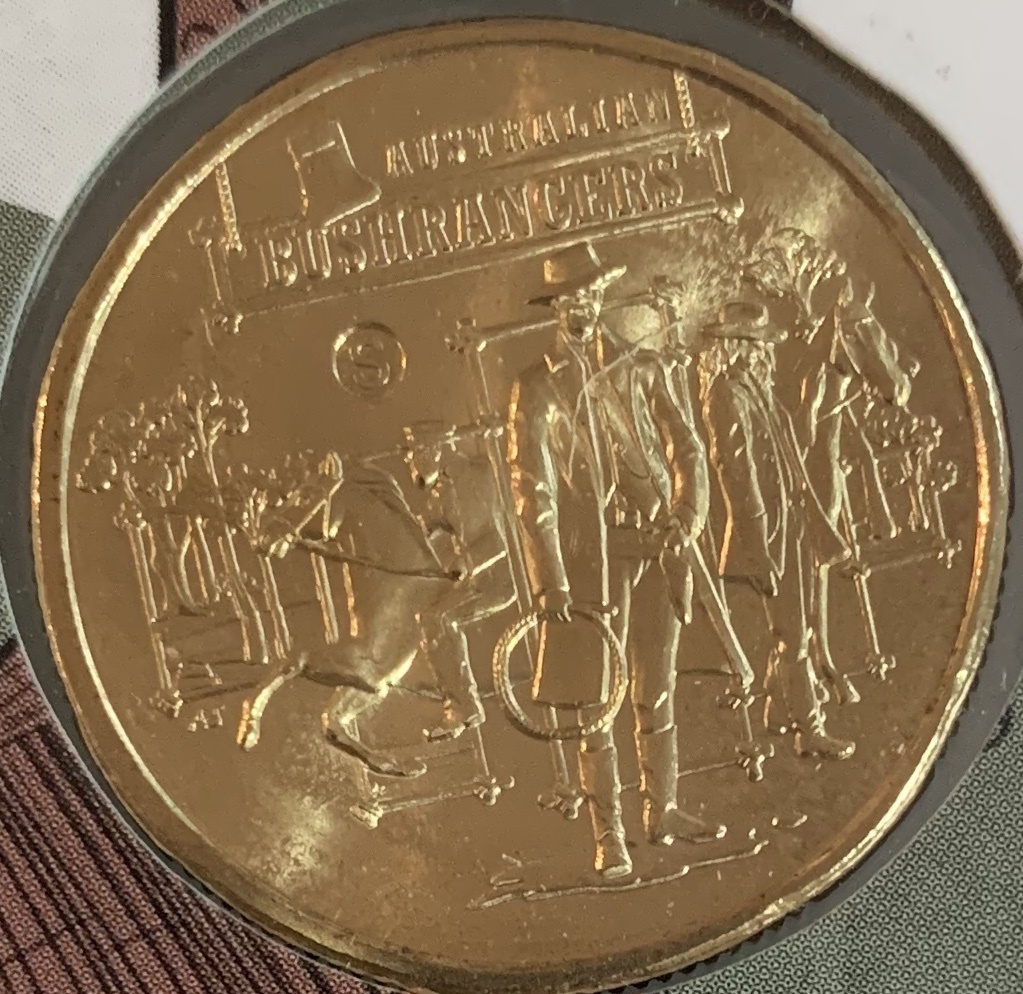 2019 $1 Australia's Wild Colonial Bushrangers - "S" Mintmark