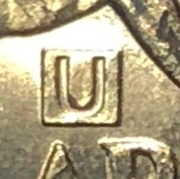 2019 "U" Mintmark $1 Coin - Uncirculated