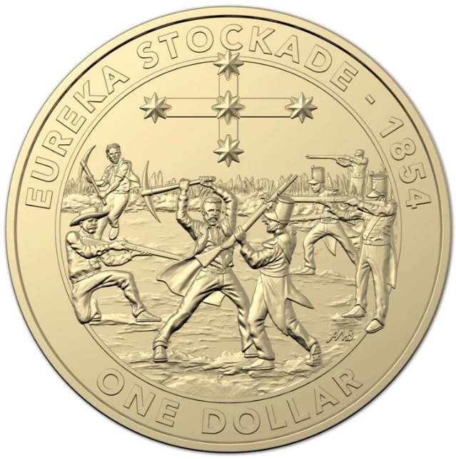 2019 $1 The Eureka Stockade