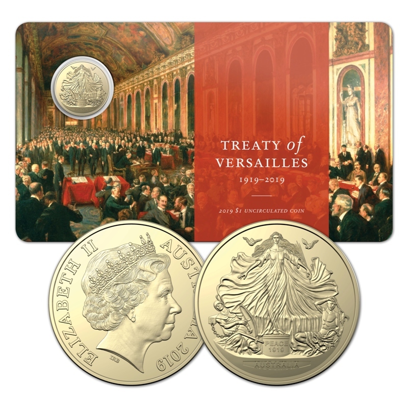 2019 - $1 The Treaty of Versailles