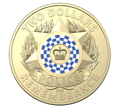 2019 $2 Police Remembrance RAM Roll