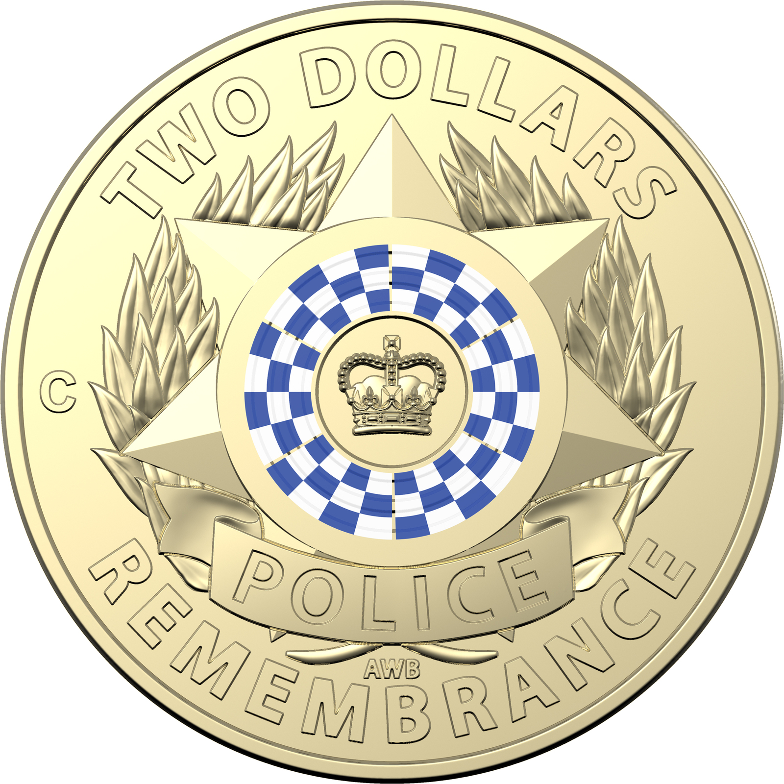 2019 $2 Police Remembrance C Mint Mark