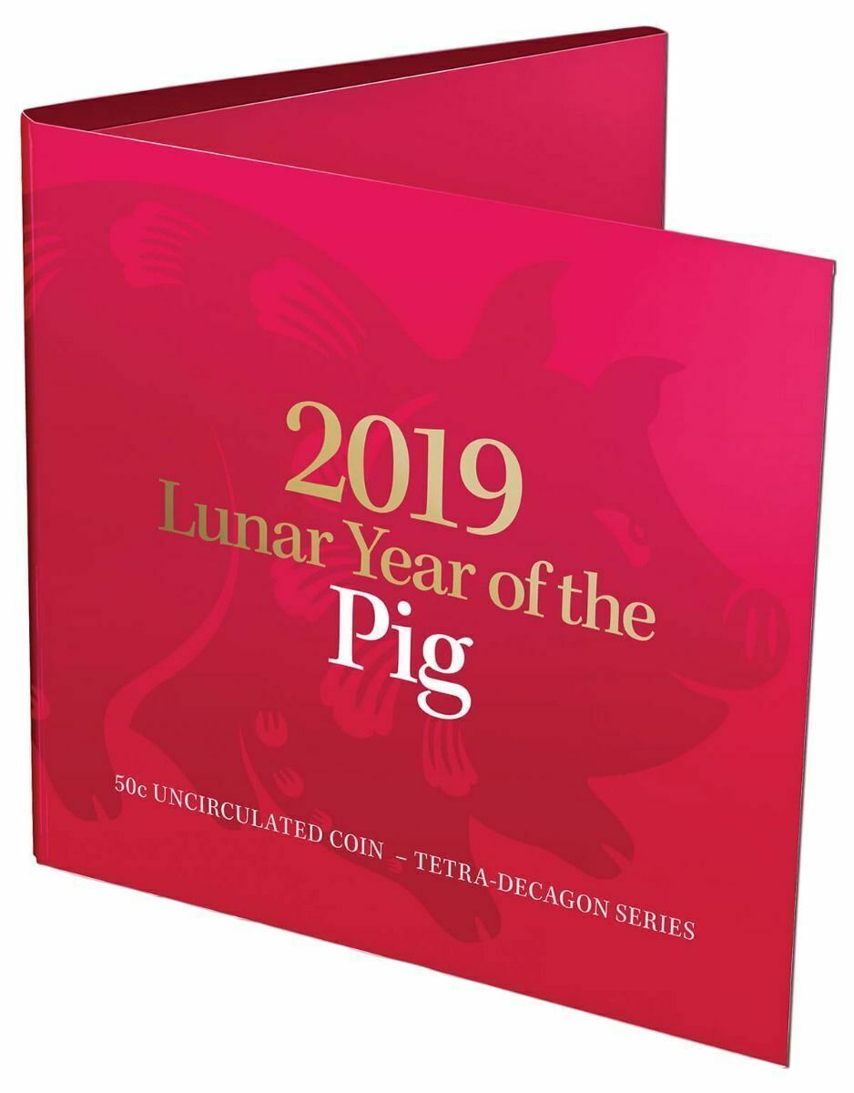 2019 50c Lunar Year of the Pig