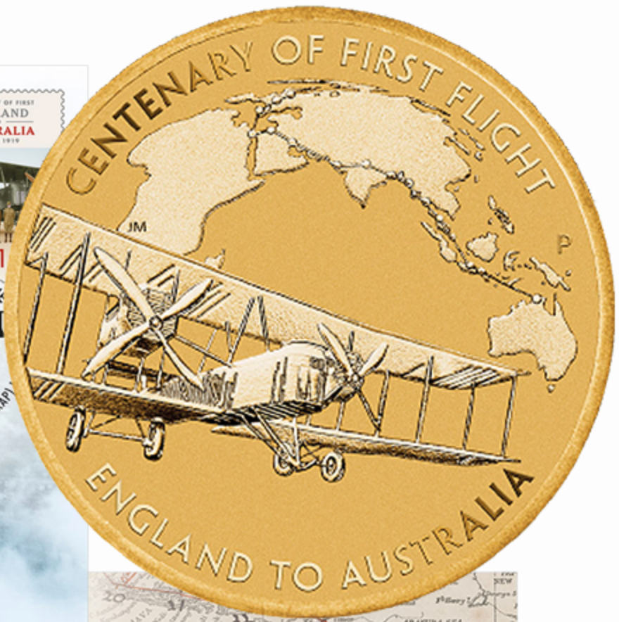 2019 PNC $1 Centenary of First Flight 