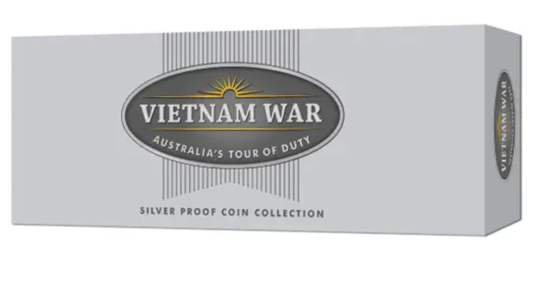 2019 4 x 1oz Vietnam War Silver Proof Set