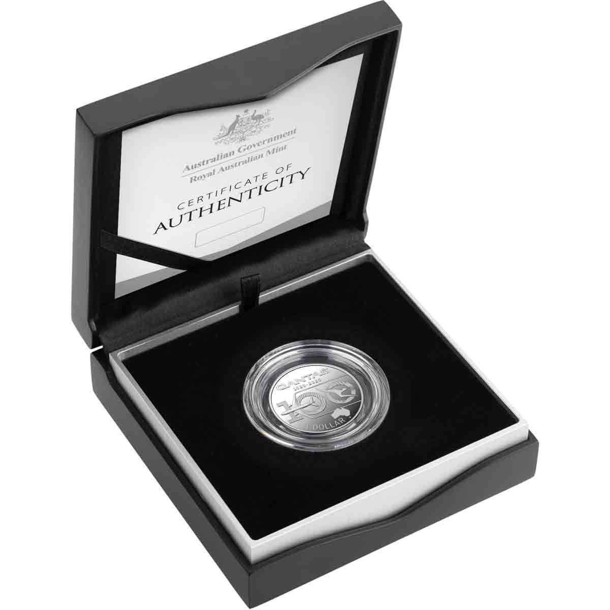 2020 $1 Qantas Silver Proof Coin