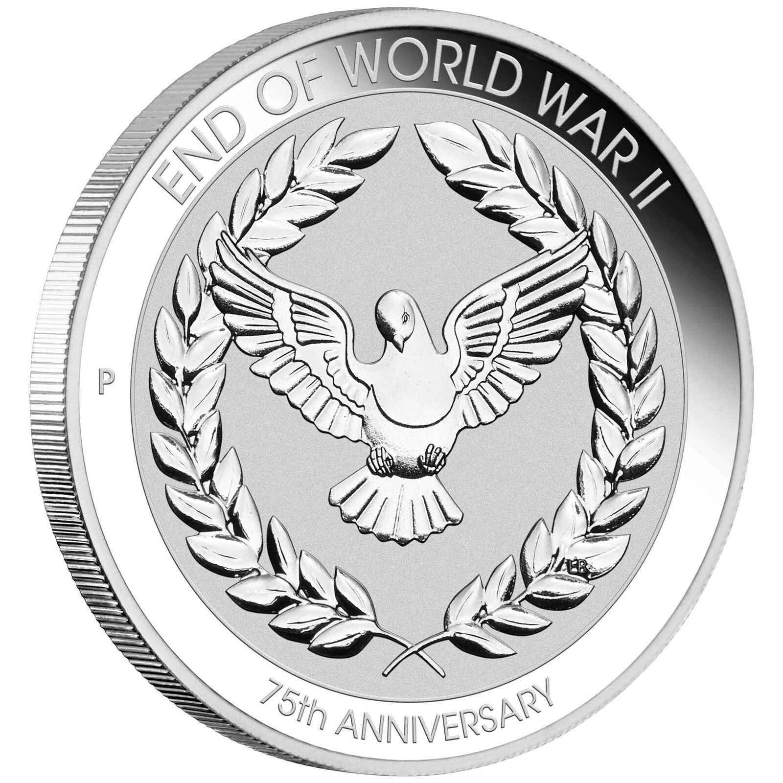 2020 1/10oz 10c End of WWII - 75th Anniversary Carded Silver Coin