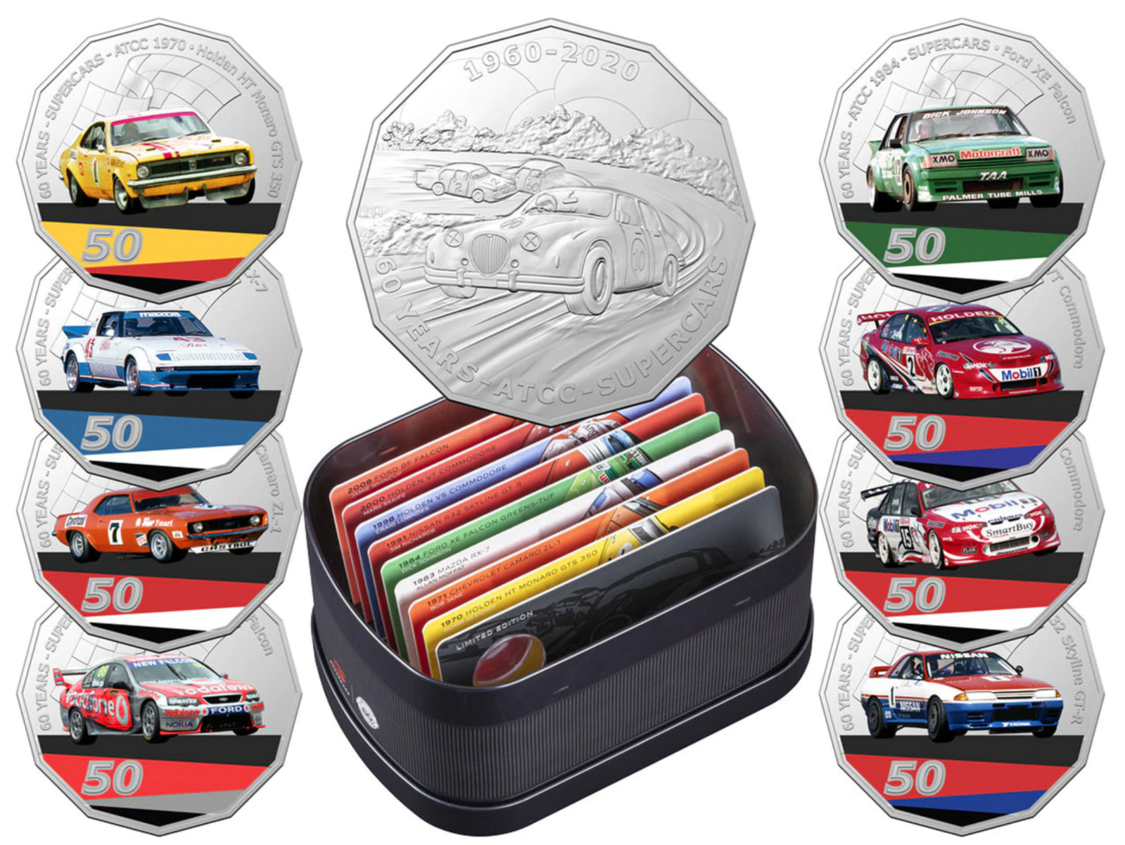 2020 60 Years of Supercars Boxed Set