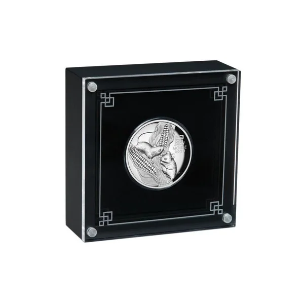 2020 1oz Silver - Silver Lunar - Year of the Mouse coin