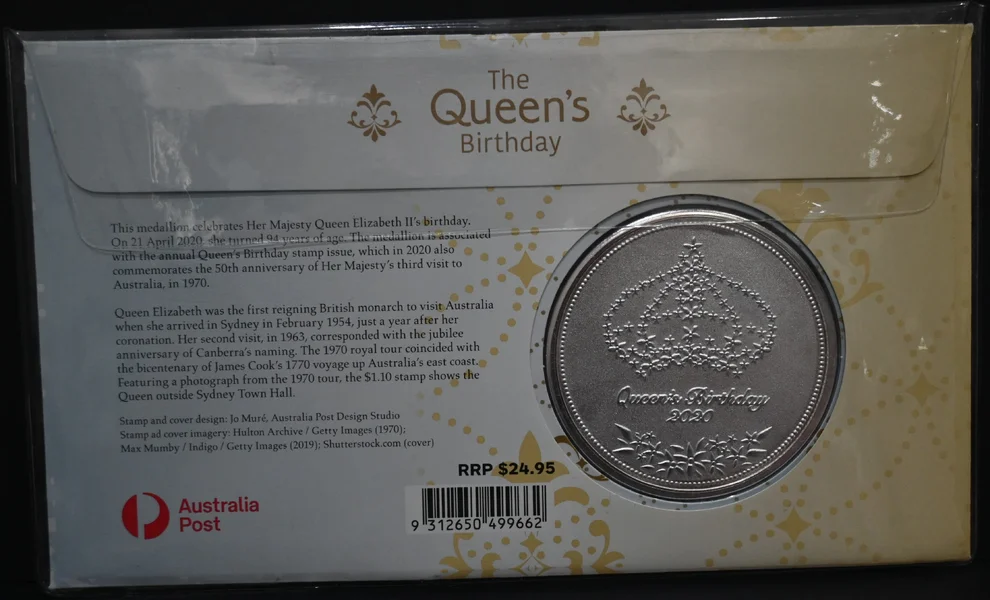 2020 Queen's Brithday (PMC Medallion)