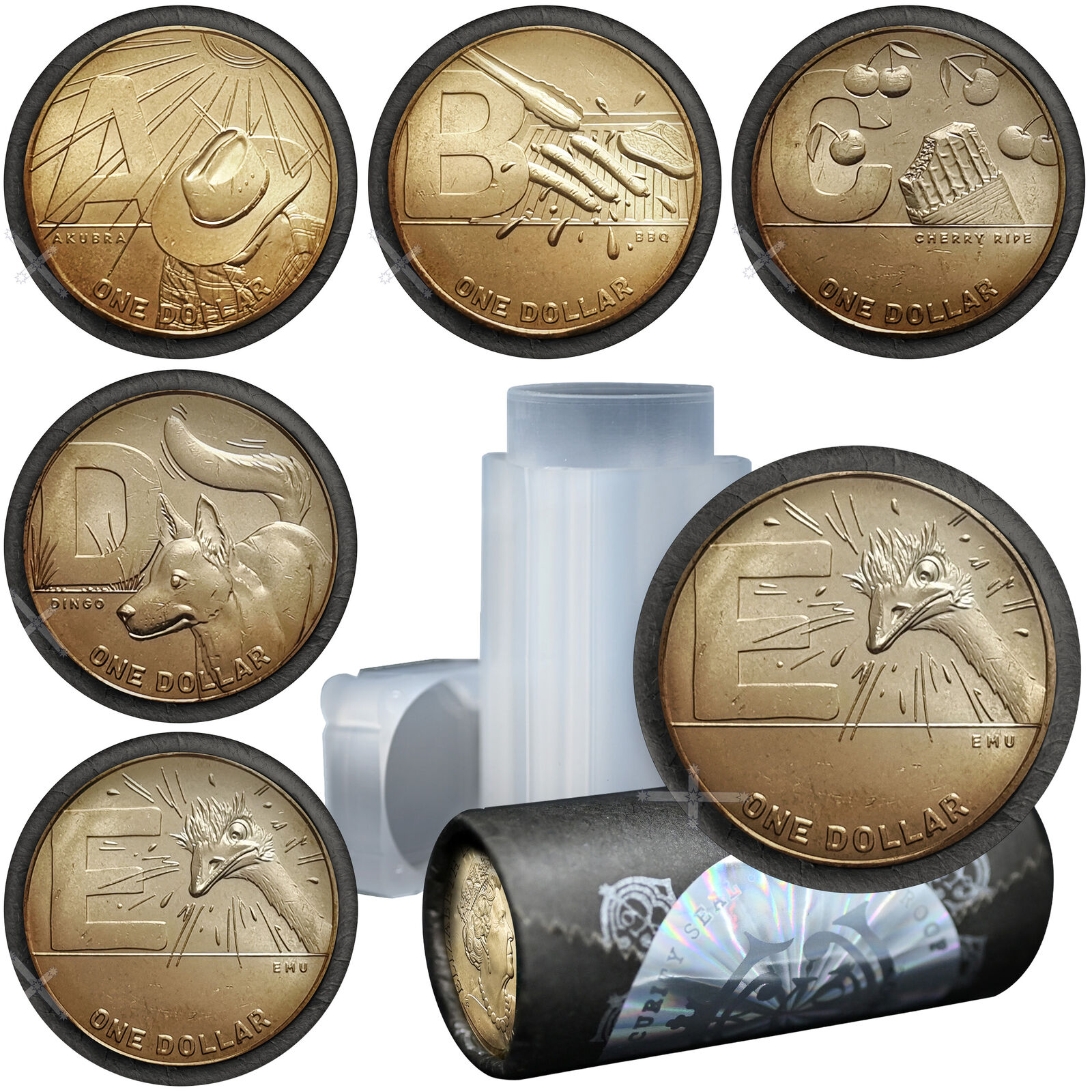 2021 $1 Great Australian Coin Hunt - Cotton & Co Roll
