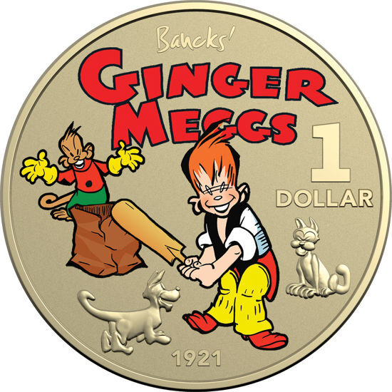 2021 $1 - Centenary of Ginger Meggs