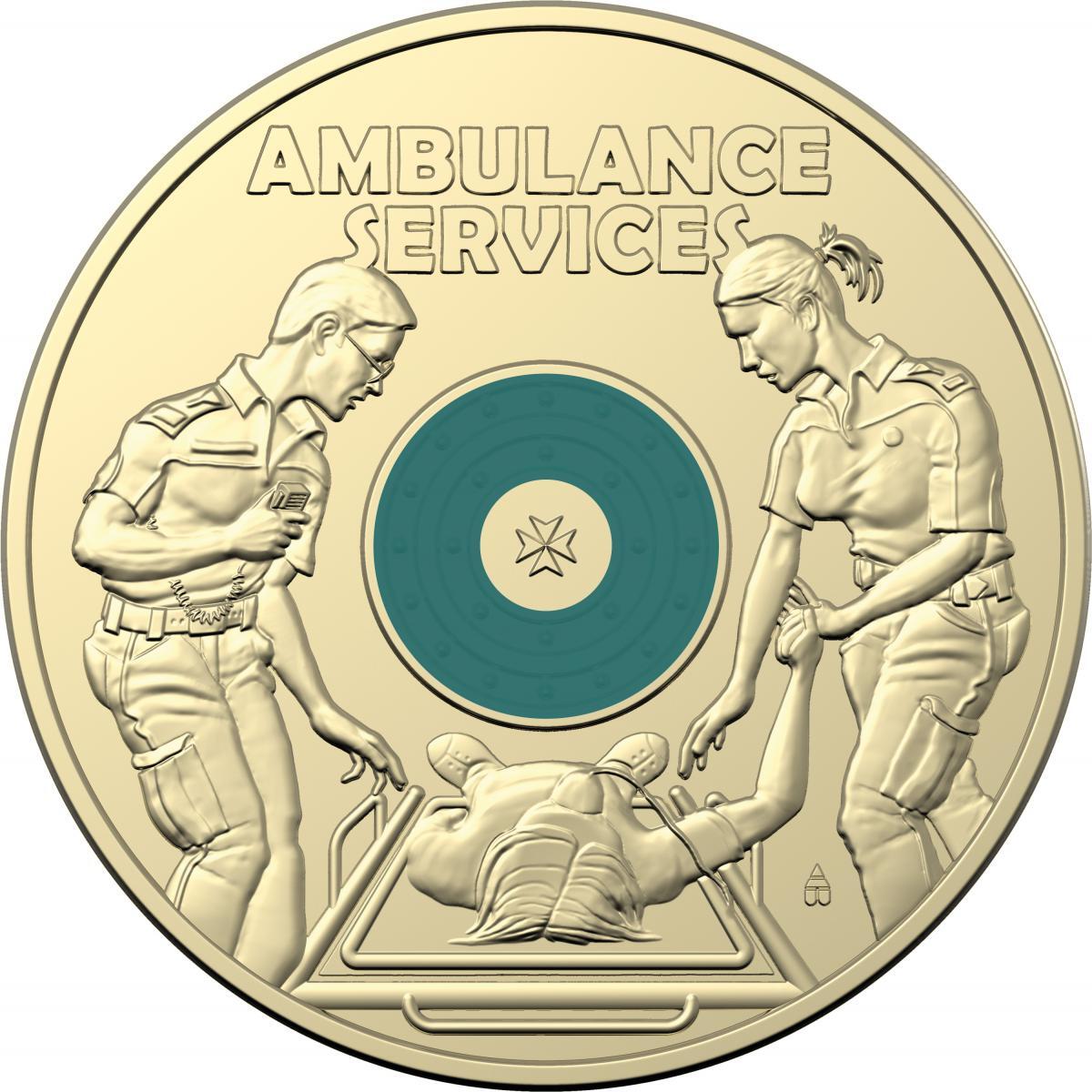 2021 $2 Australian Ambulance Services 'C' Mintmark