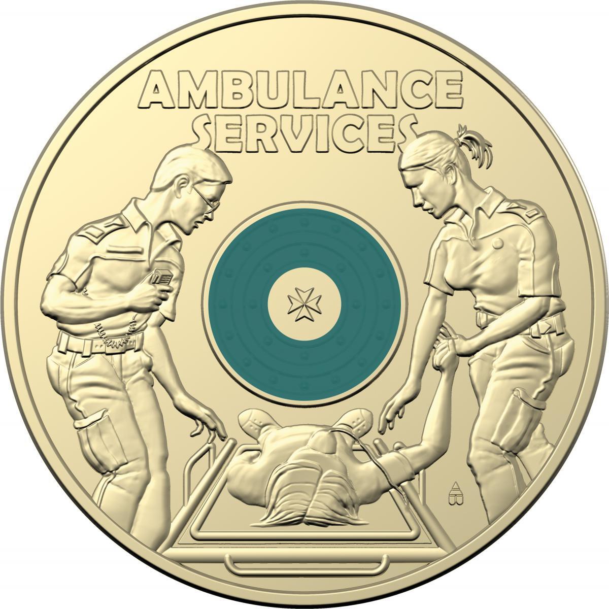 2021 $2 Australian Ambulance Services 'C' Mintmark